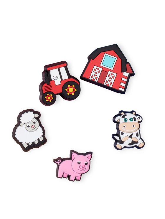 Decorazione per scarpe Cutesey Farm Animal 5 Pack