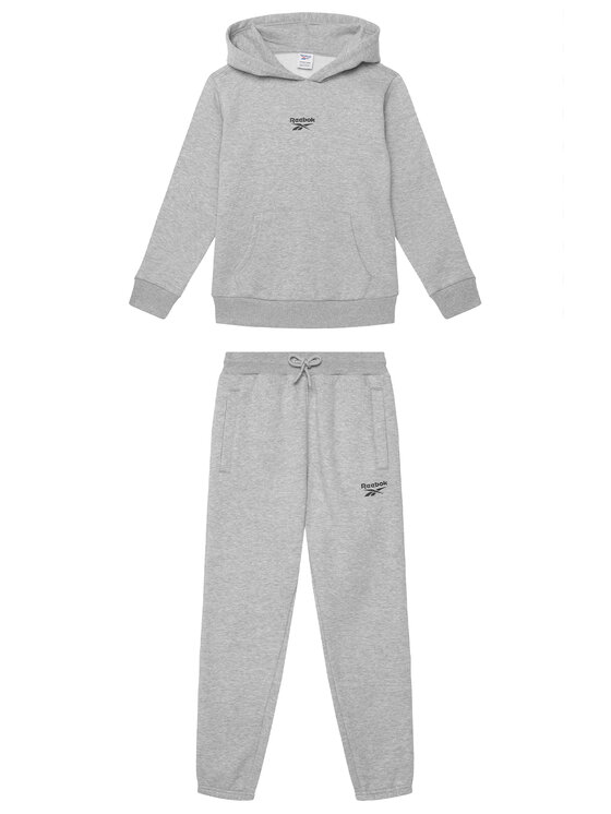 Reebok Reebok Спортен екип RK95228CCB Сив Regular Fit
