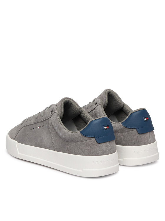 Tommy Hilfiger Tommy Hilfiger Sneakersy Th Court Suede FM0FM05824 Szary