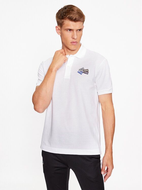 Lacoste Lacoste Polo majica PH2052 Bela Regular Fit