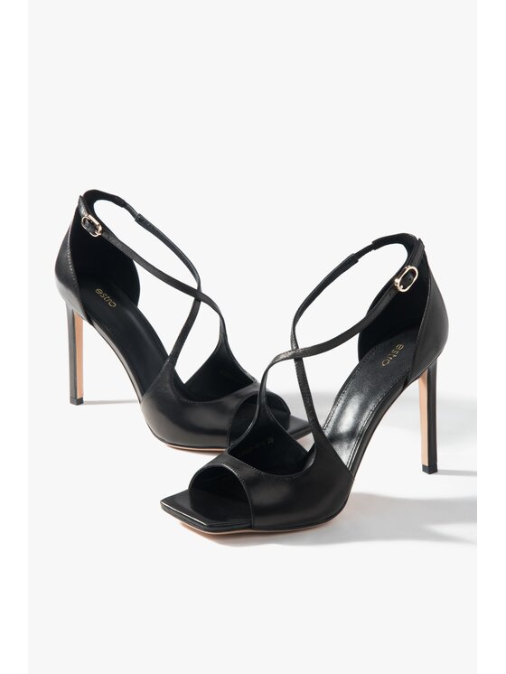 Estro Estro Σανδάλια ER00117227 Μαύρο