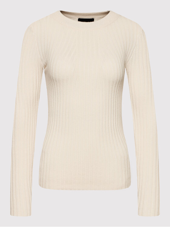 Pieces Pieces Sweater Crista 17115047 Bézs Slim Fit