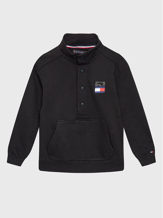 Tommy Hilfiger Jopa Flag KB0KB07953 D Črna Regular Fit