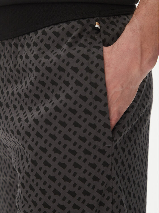 BOSS BOSS Pijama Relax 50540613 Negru Regular Fit
