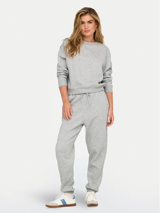 ONLY ONLY Majica dugih rukava 15243380 Siva Loose Fit