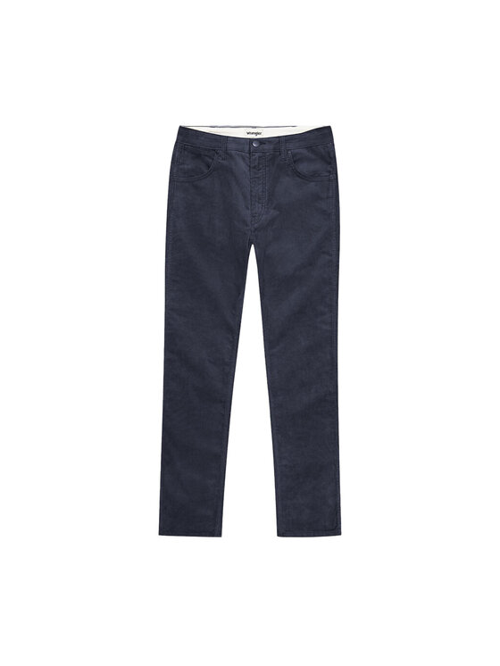 Wrangler Wrangler Spodnie materiałowe GREENSBORO Niebieski Regular Fit