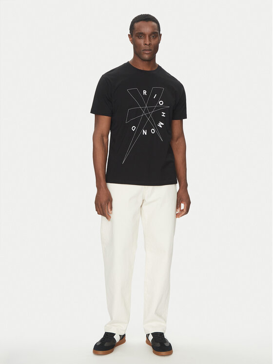 Richmond X Richmond X T-shirt UMP25020TS Crna Regular Fit