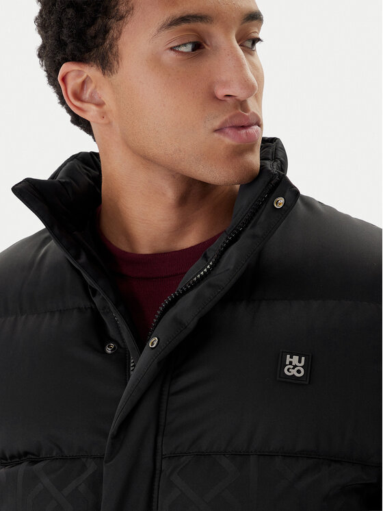 HUGO HUGO Télikabát Balto2541 50549096 Fekete Regular Fit
