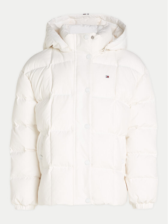 Tommy Hilfiger Tommy Hilfiger Pernata jakna KG0KG08392 Écru Regular Fit