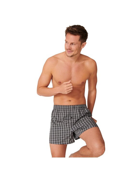 SCHIESSER SCHIESSER Bokserki 27878 Szary