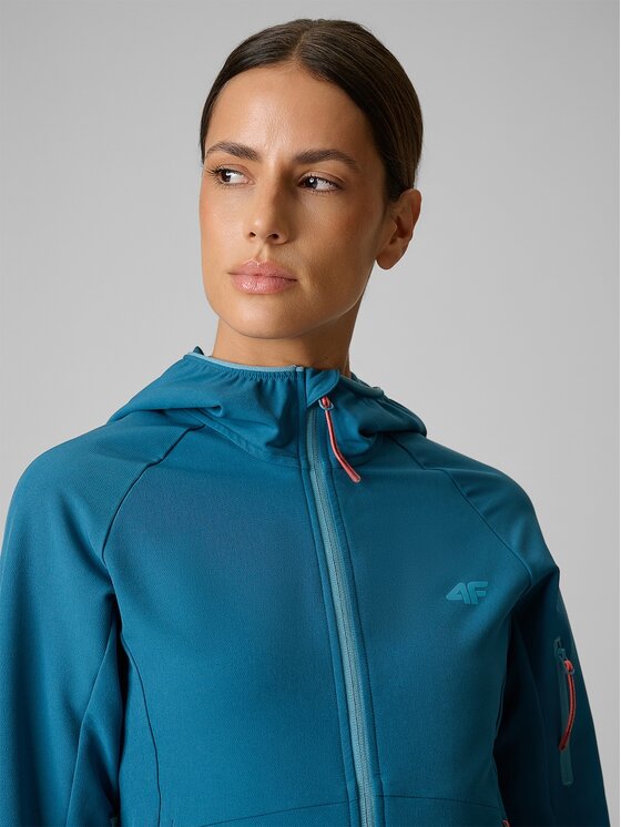 4F 4F Giacca softshell 4FRSS26TSOFF645-46S Verde Regular Fit