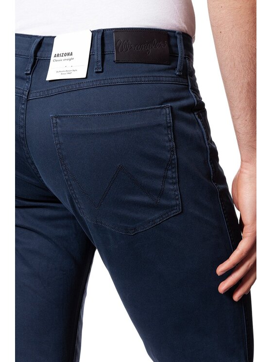 Wrangler Wrangler Pantaloni di tessuto ARIZONA Blu Straight Fit