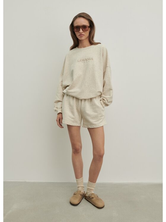 La Mania La Mania Pantaloncini sportivi DAISY Beige Active Fit