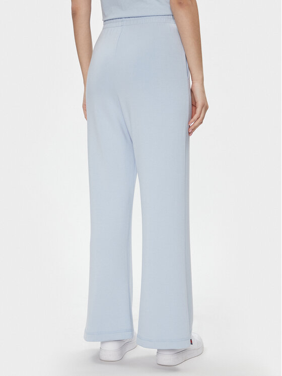 Tommy Jeans Tommy Jeans Spodnie dresowe DW0DW17312 Błękitny Wide Leg