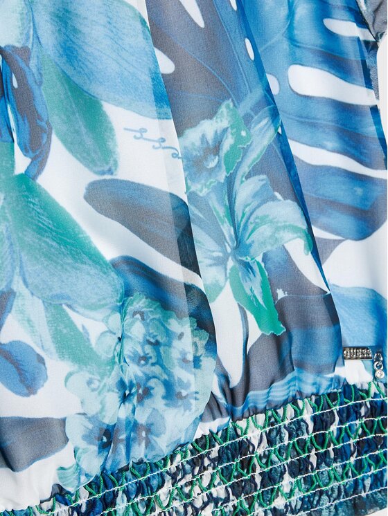 Guess Guess Palaidinė J3GH00 WA2T0 Mėlyna Regular Fit