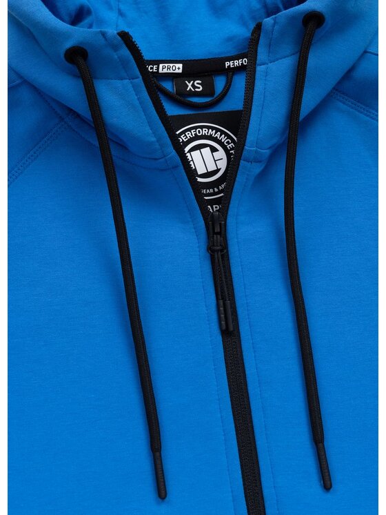 PITBULL PITBULL Bluza TAPE EXPLORY Niebieski Regular Fit