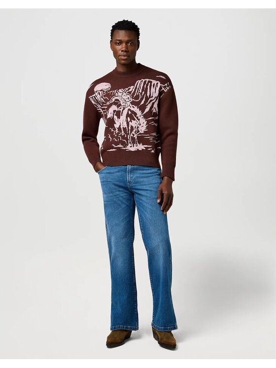 Wrangler Wrangler Jeans Loose Boot Blu Loose Fit