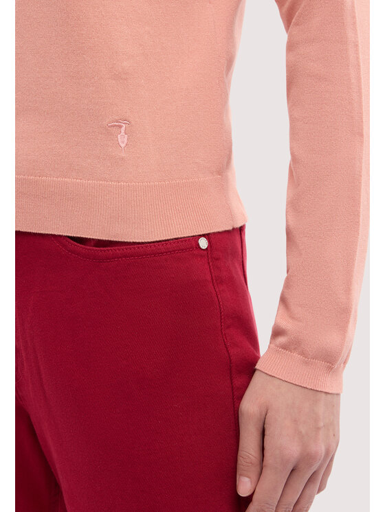 Trussardi Trussardi Sweter M7756001195N019 Różowy Regular Fit
