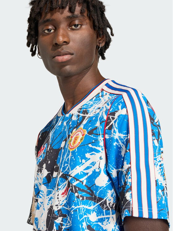 adidas adidas Koszulka techniczna Manchester United Kolorowy Slim Fit
