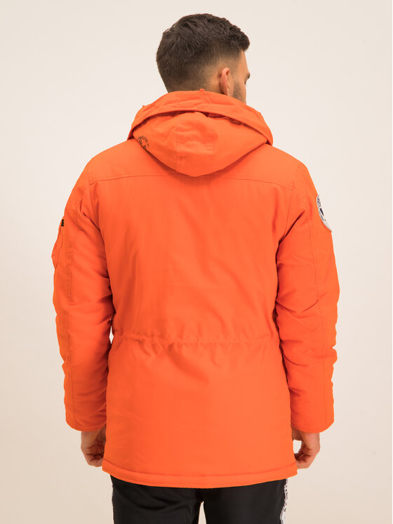 Alpha Industries Alpha Industries Kurtka zimowa Polar 123144 Pomarańczowy Regular Fit