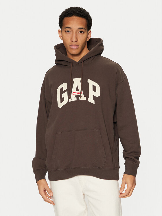 Gap Mikina 534008-01 Hnedá Relaxed Fit