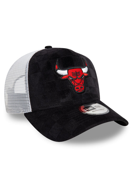 New Era New Era Καπέλο Jockey Chicago Bulls Tonal Check 60595264 Μαύρο