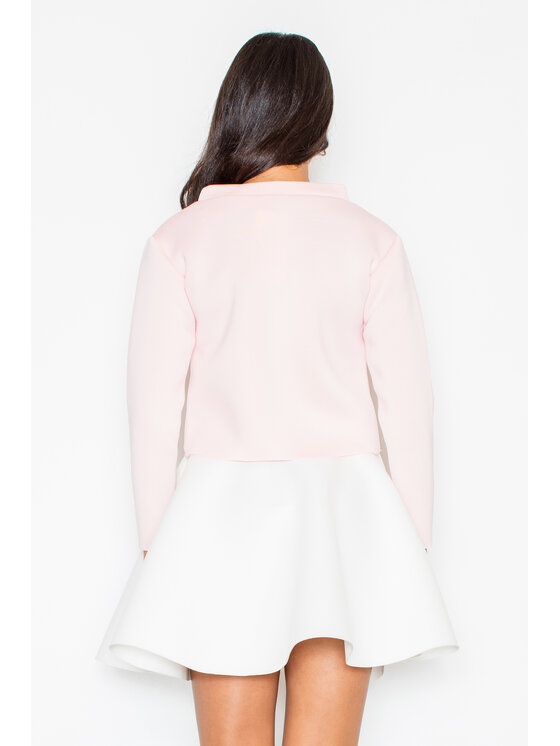 FIGL FIGL Blúzka M341 Ružová Regular Fit