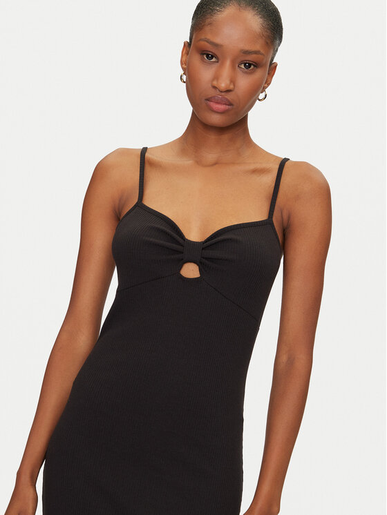 ONLY ONLY Vestito estivo Janna 15343601 Nero Slim Fit