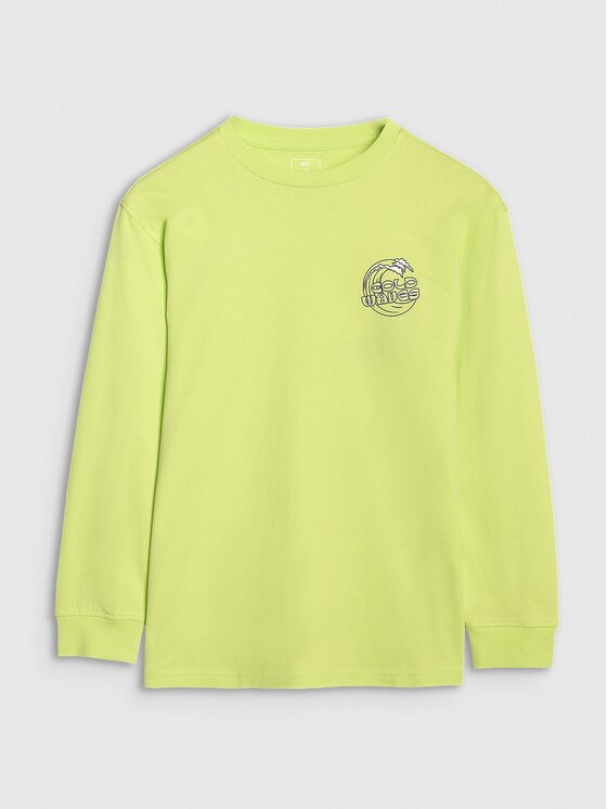 4F 4F Longsleeve 4FJWSS25TLONM435-45S Verde Oversize