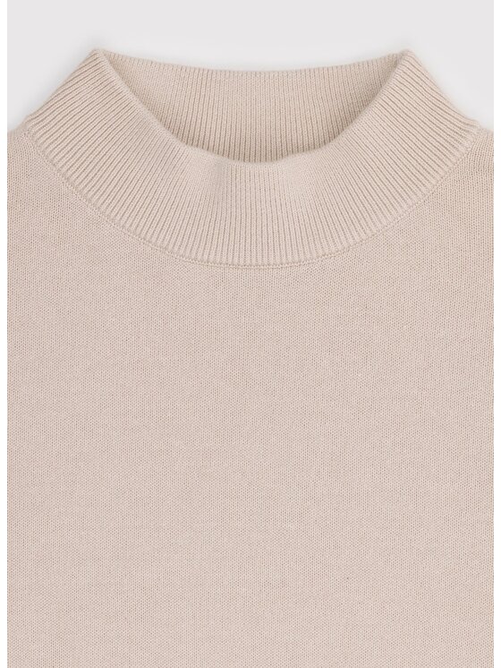Pako Lorente Pako Lorente Sweter P26WN-2X-009 Beżowy Regular Fit