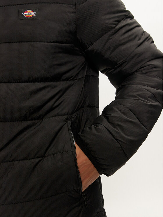 Dickies Dickies Vatovaná bunda Waldenburg Mid DK0A4Y3XBLK Černá Regular Fit