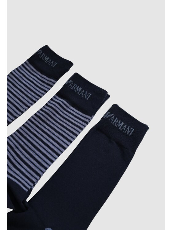 Emporio Armani Underwear Emporio Armani Underwear Calzini SHORT SOCK 3-PACK Blu