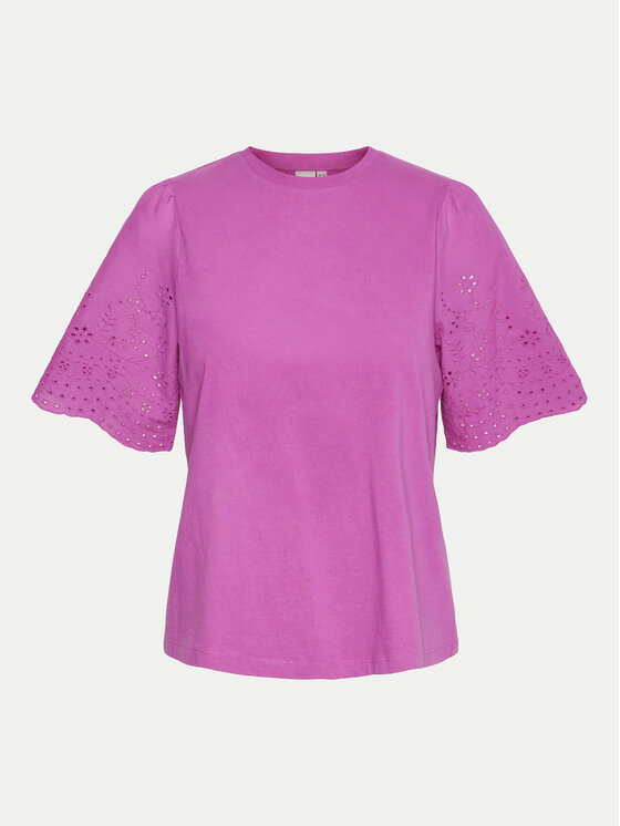YAS YAS T-shirt Lex 26033890 Ružičasta Regular Fit