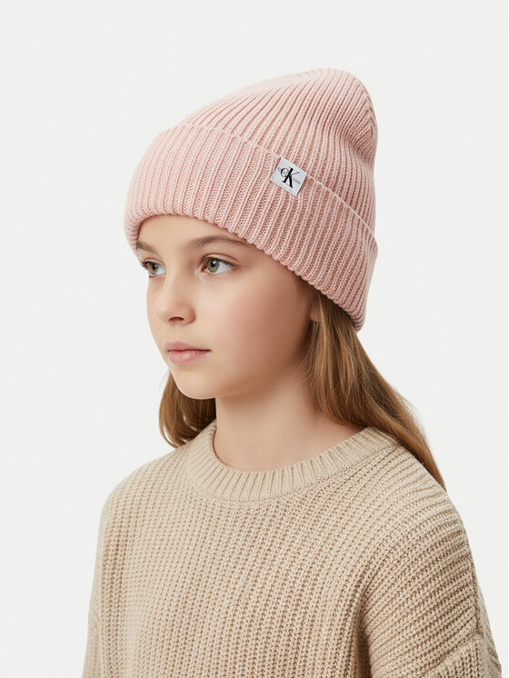Calvin Klein Jeans Calvin Klein Jeans Čepice Monogram IU0IU00440 Růžová