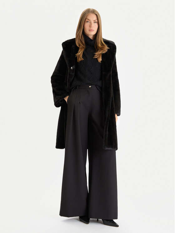 Gaudi Gaudi Pelliccia 521FD39003 Nero Regular Fit