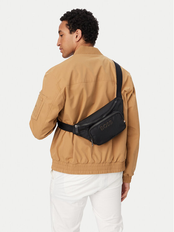 BOSS BOSS Torbica oko struka﻿ Catch 3.0 Bumbag 50511938 Crna