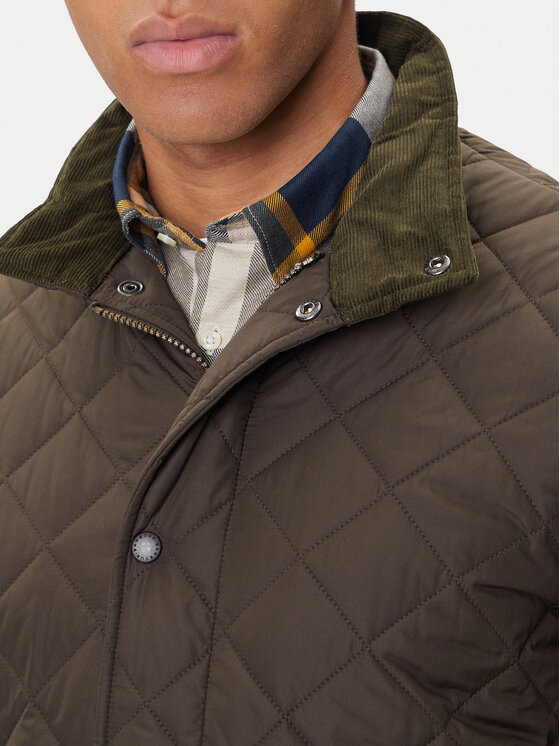 Barbour Barbour Μπουφάν μεταβατικό Chelsea MQU0006OL51 Πράσινο Regular Fit