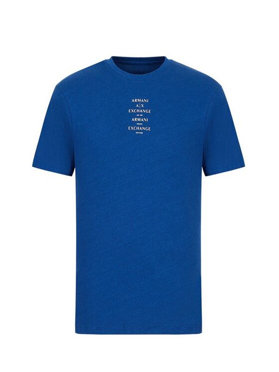 Armani Exchange Armani Exchange T-Shirt 3LZTAJ ZJ9EZ 15BE Modrá Regular Fit