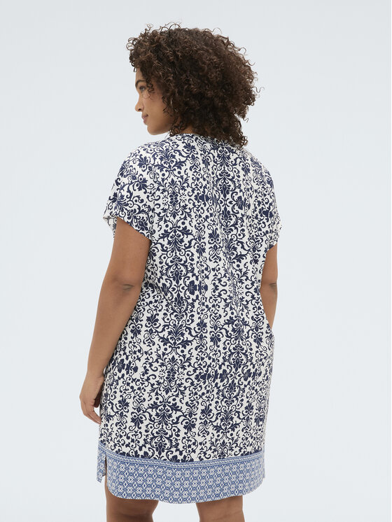 Fiorella Rubino Fiorella Rubino Sukienka codzienna 7037L001214N0Z4 Niebieski Regular Fit