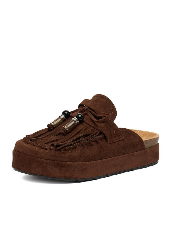DeeZee DeeZee Klapki CEO-HXX25C05-2 Brązowy