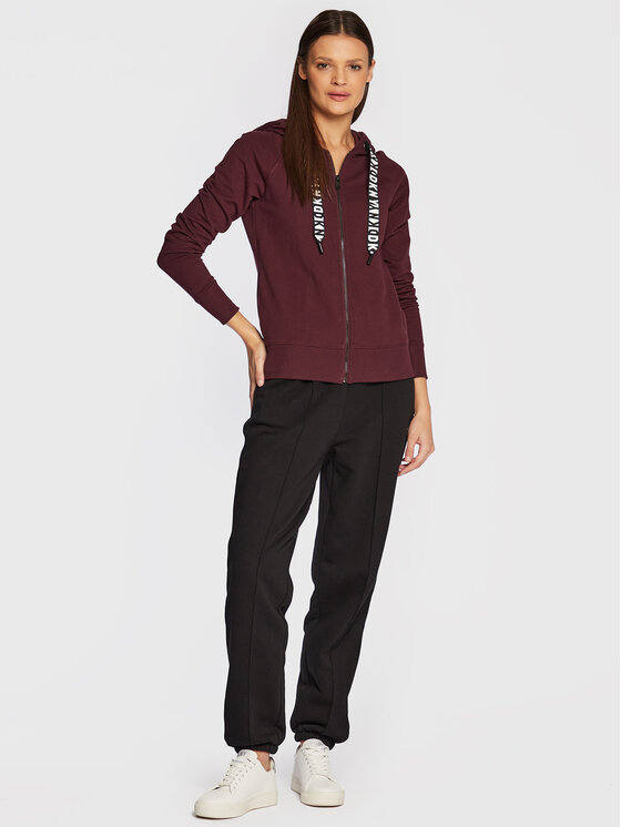 Felpa DP2J8598 Bordeaux Regular Fit