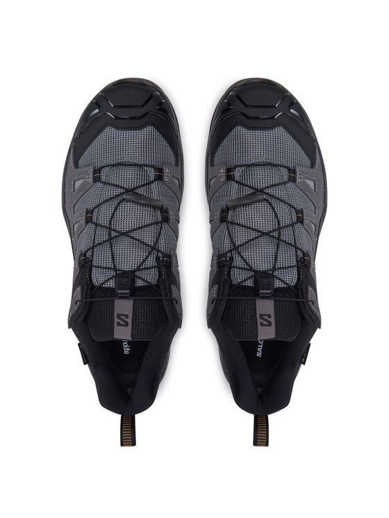 Salomon Salomon Туристически X Ultra 360 Leather Gore-Tex L47571400 Сив