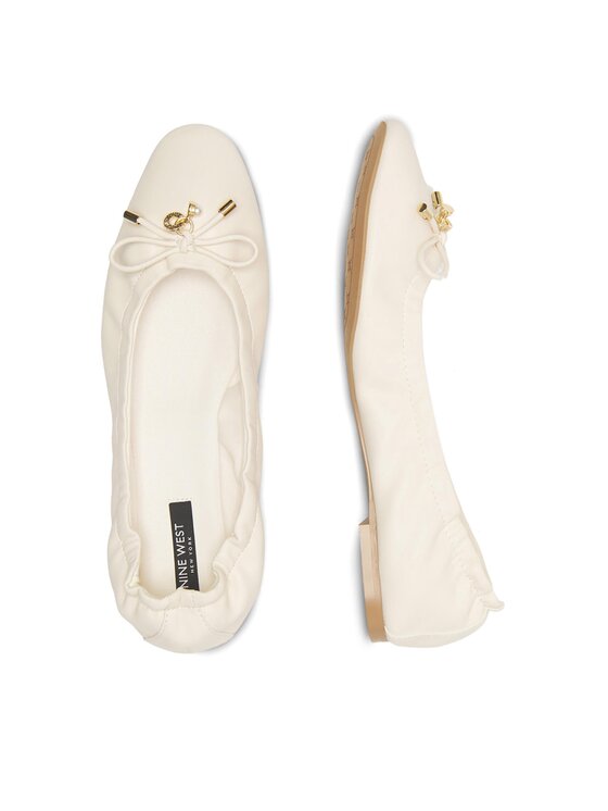 Nine West Nine West Μπαλαρίνες WFA2617-1 Εκρού