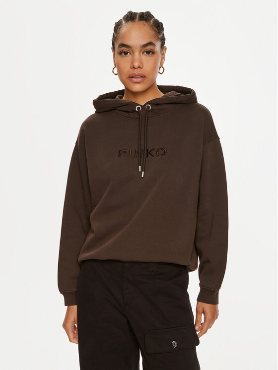 PINKO Pinko Jopa Skype 101685 A21P Rjava Relaxed Fit