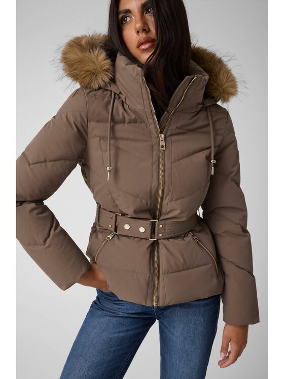 Guess Guess Kurtka przejściowa 184824 Brązowy Classic Fit