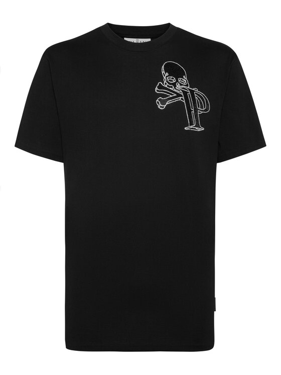 PHILIPP PLEIN PHILIPP PLEIN T-shirt 9935 Nero Regular Fit