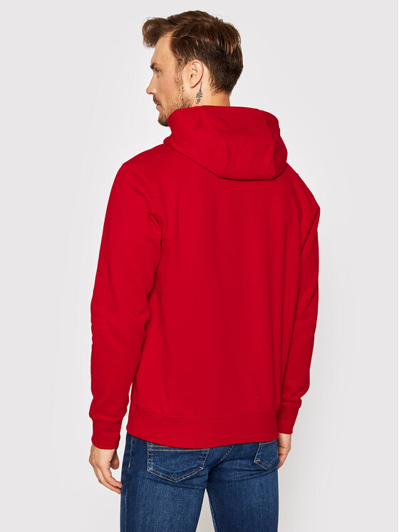 Tommy Jeans Tommy Jeans Bluza Tjm Fleece DM0DM09593 Czerwony Regular Fit