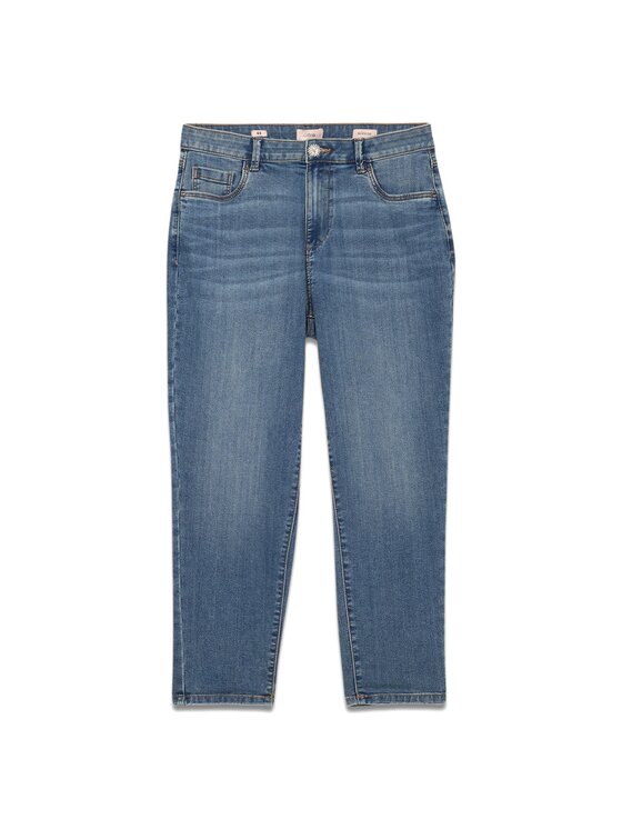 Oltre Oltre Jeans P519R108233N024 Turchese Boy Fit