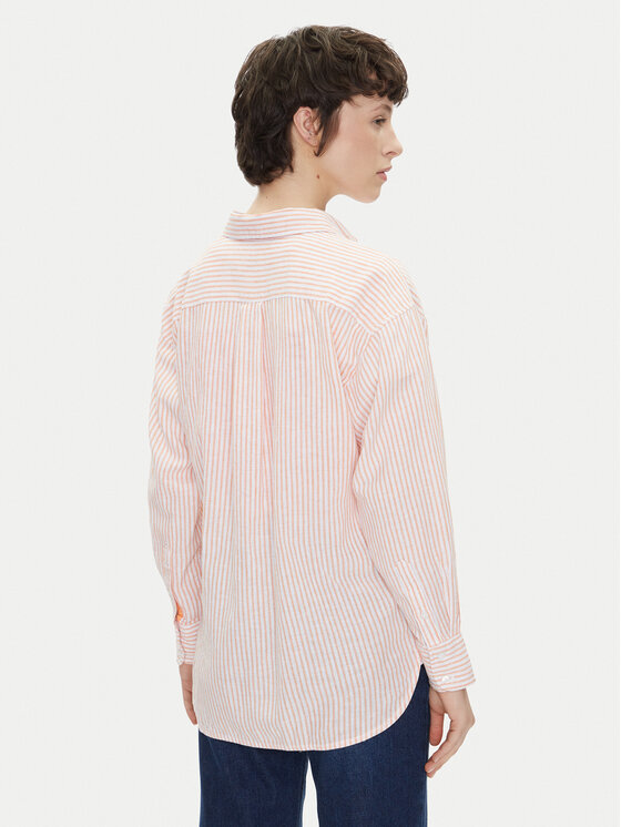 Pepe Jeans Pepe Jeans Marškiniai Dream PL305033 Oranžinė Loose Fit
