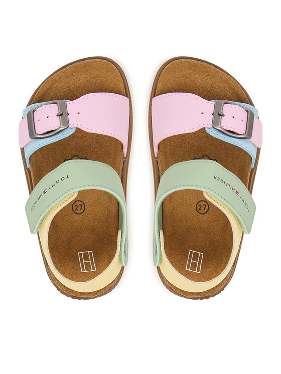 Tommy Hilfiger Tommy Hilfiger Sandały T3A2-34307-0326 M Kolorowy